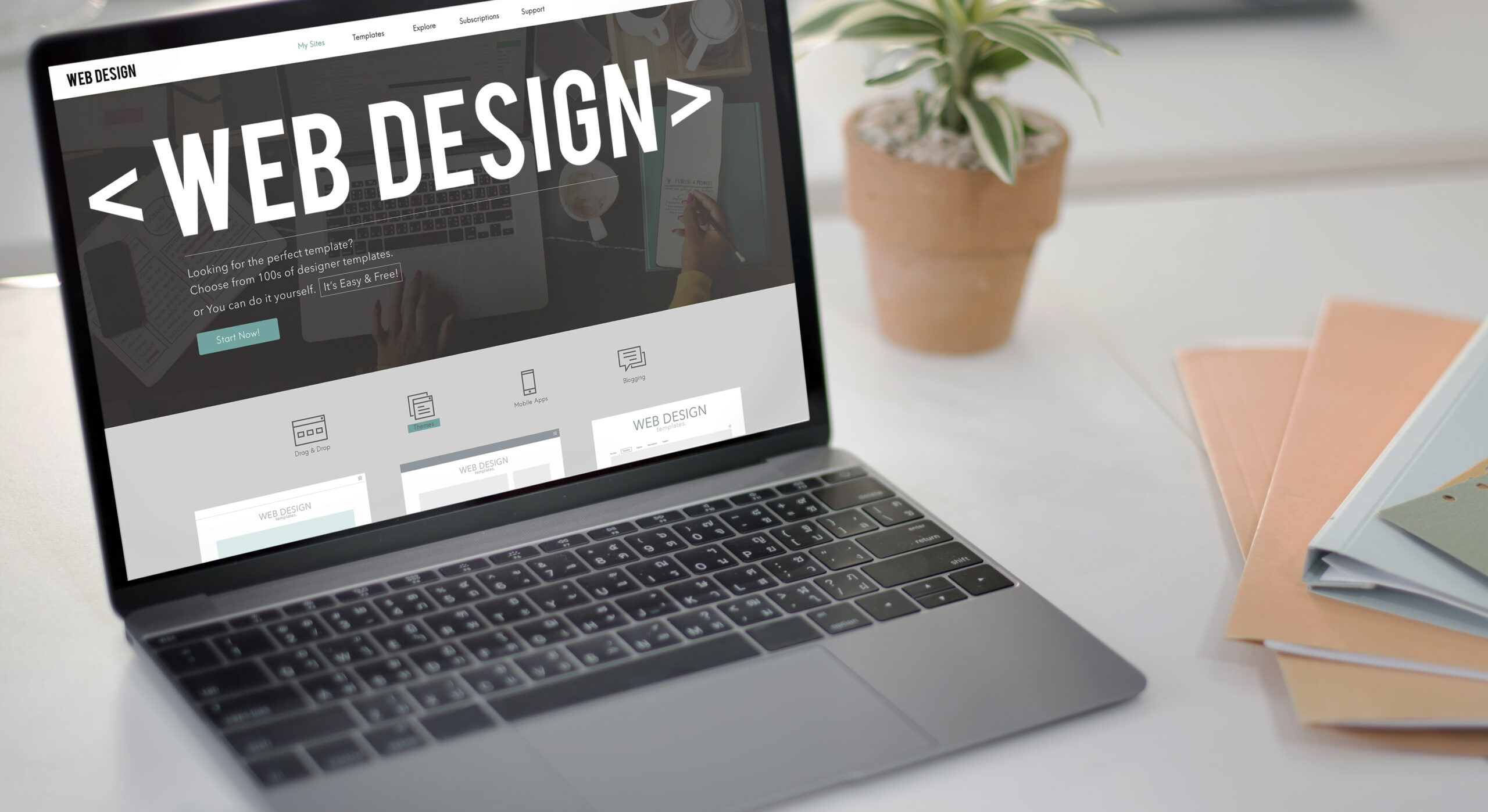 Web Design Internet Website Responsive Software Concept